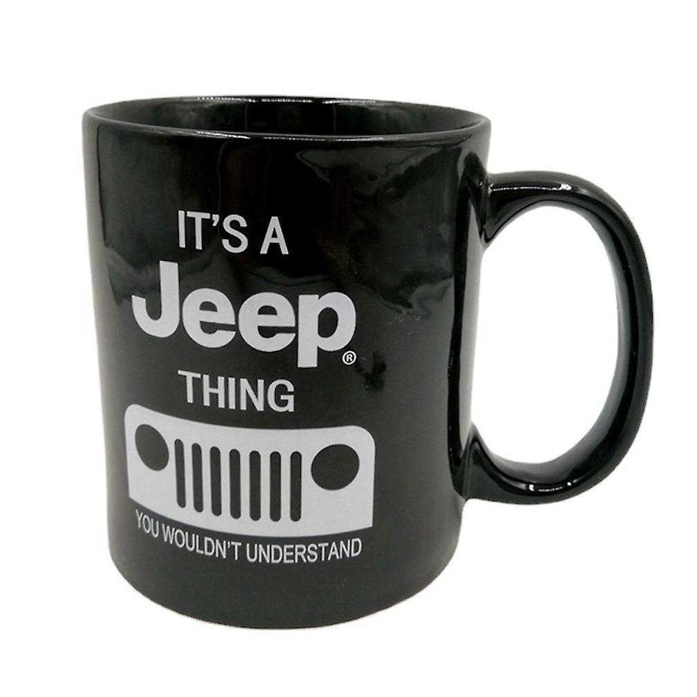 Retro Car Pattern Ceramic Coffee Mug Tea Cup Novelty Gift