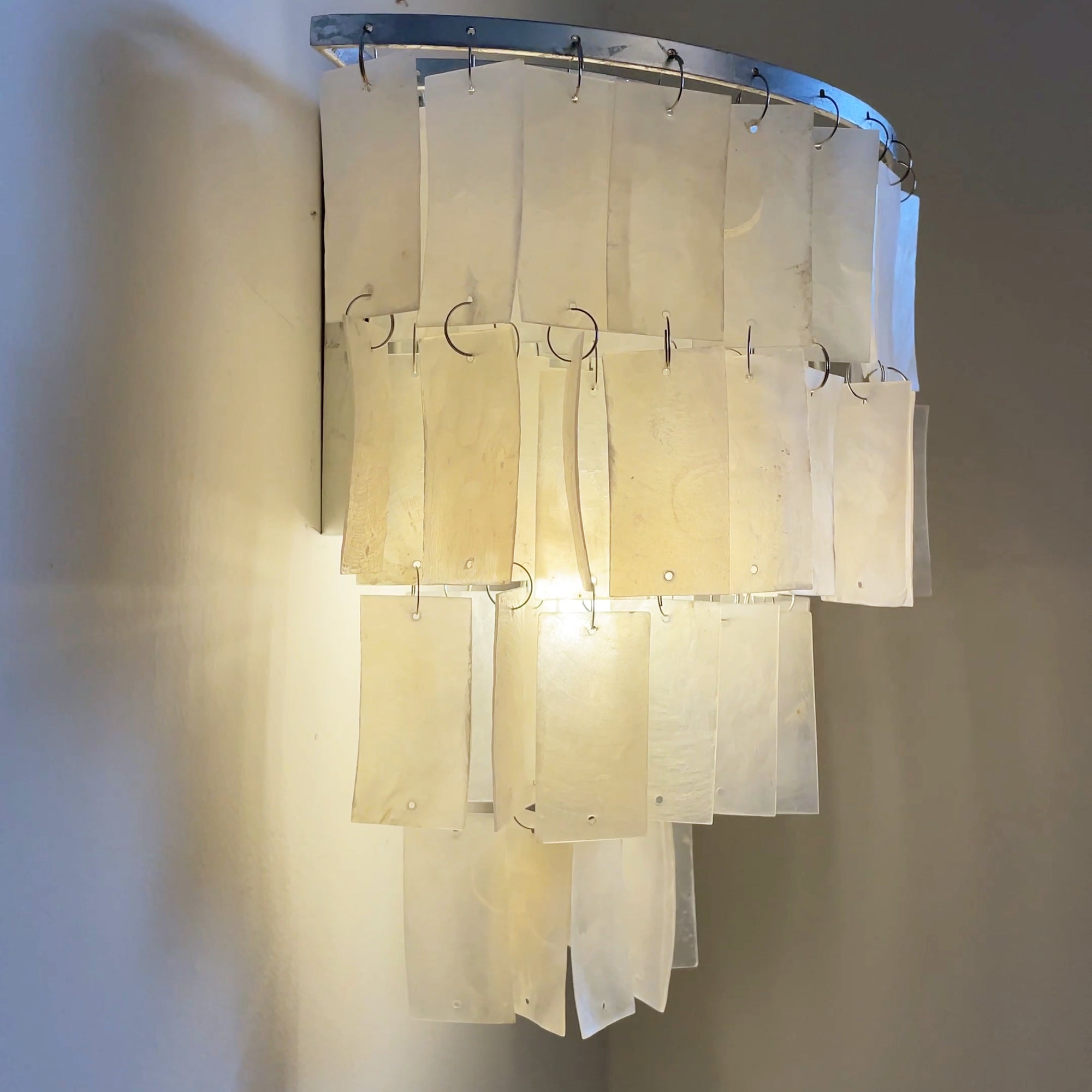 Skye Shell Tiered Wall Lamp