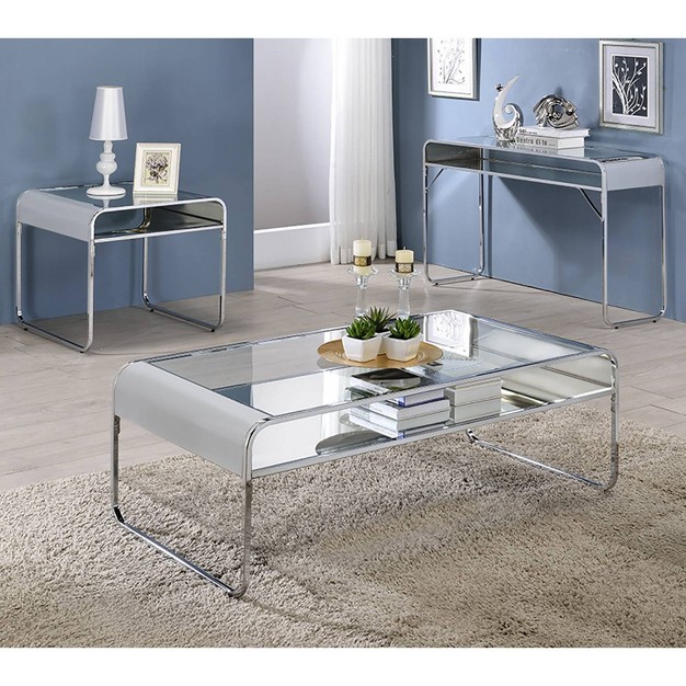 Milrix Sofa Table With Glass Top Mibasics