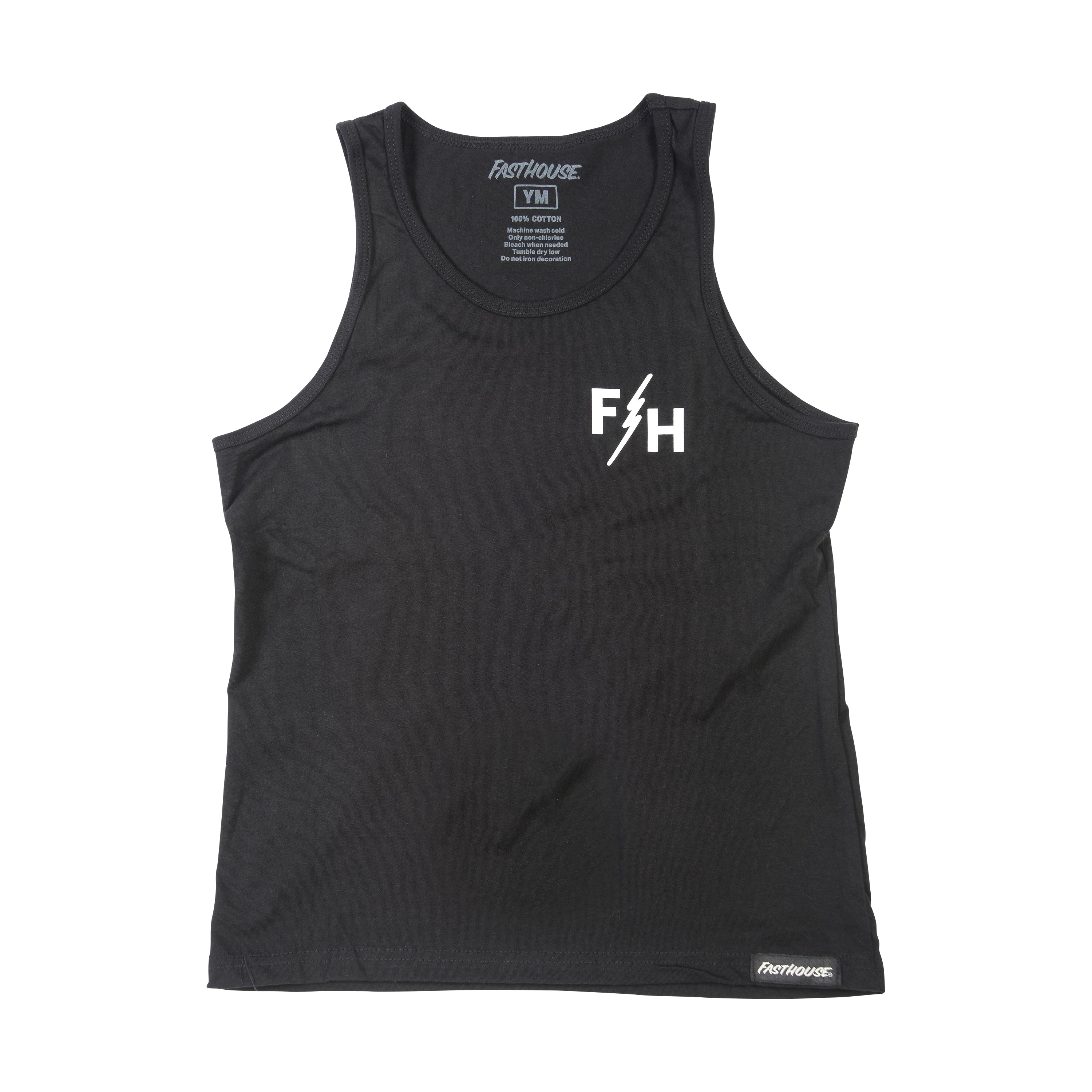 Fasthouse Origin Tank - Youth - Black
