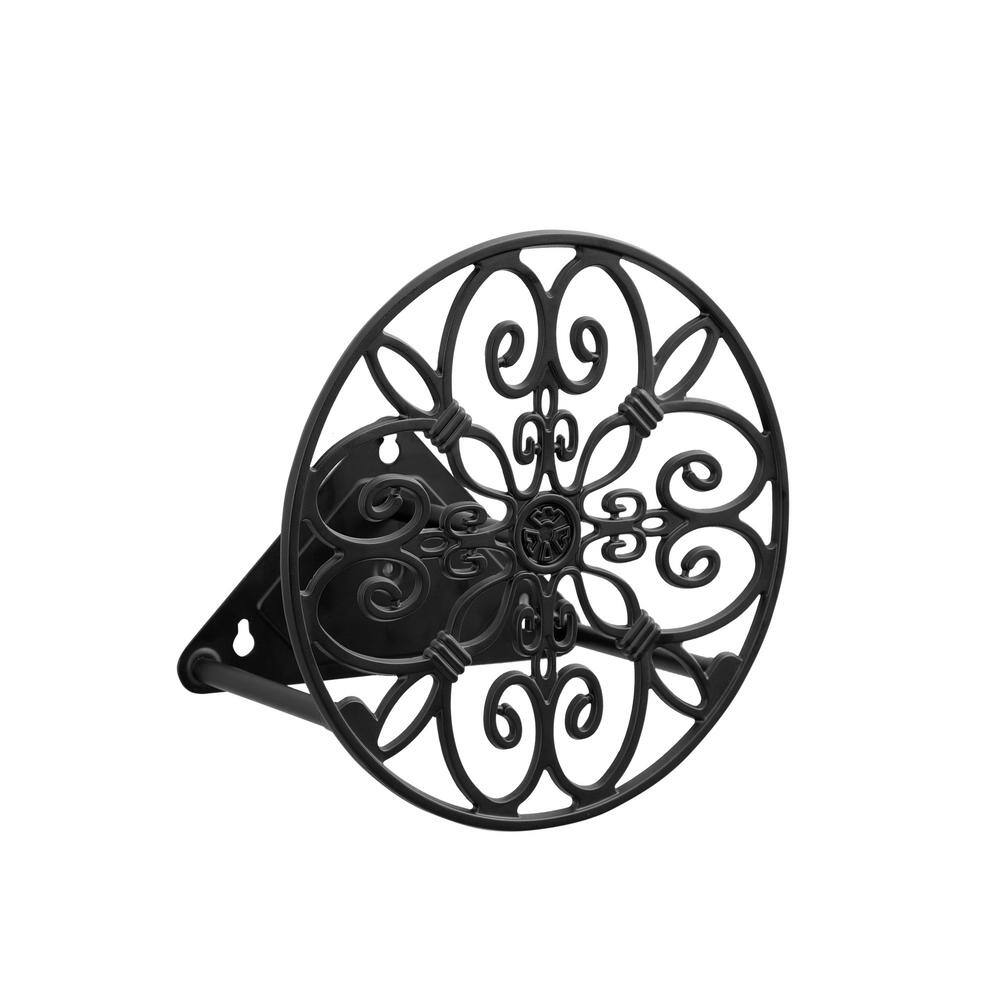 LIBERTY GARDEN Americana 125 ft. Round Decorative Water Hose Holder Hanger 674