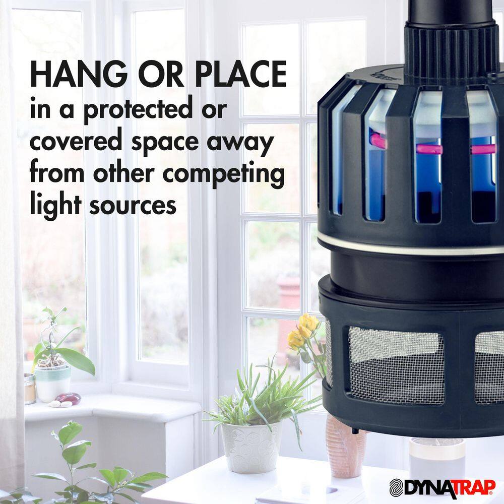 Dynatrap Ultralight Sonata UV 300 sq. ft. Black Insect and Mosquito Trap with Atrakta DT150CVB