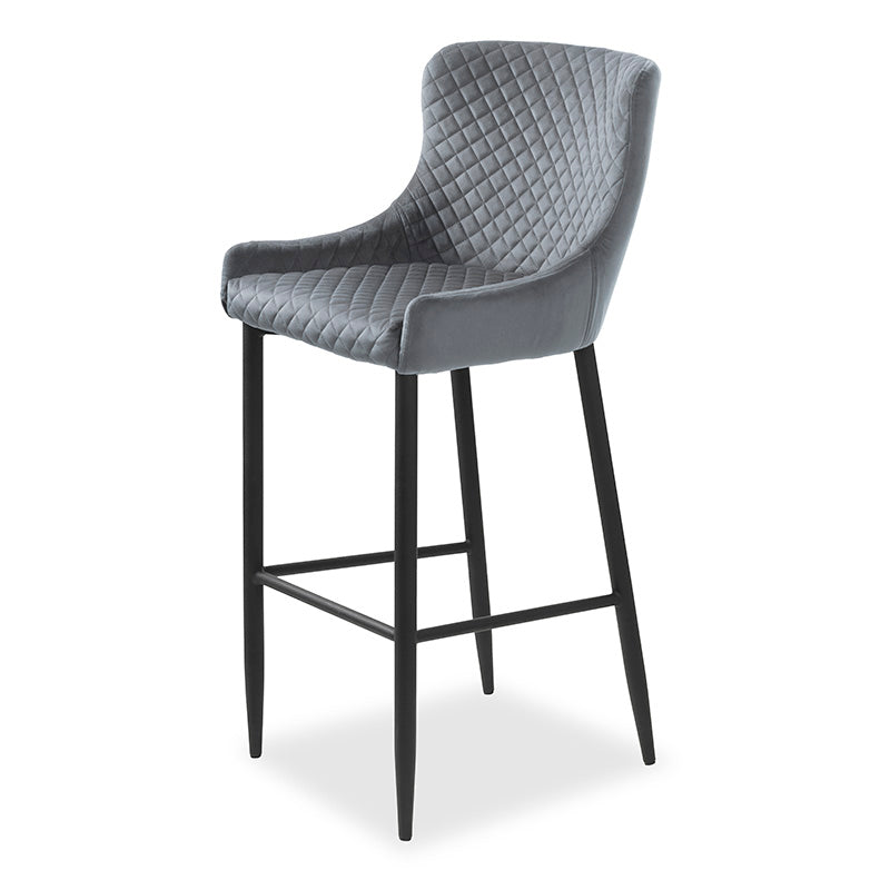 DANYA Counter Stool - Light Grey