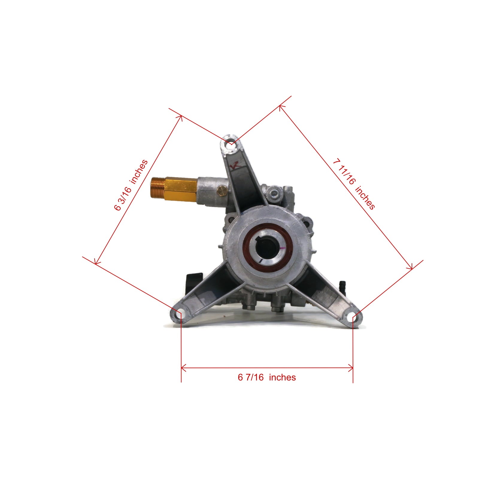 The ROP Shop | 3100 PSI Upgraded Power Pressure Washer Water Pump for Briggs & Stratton 020338-0