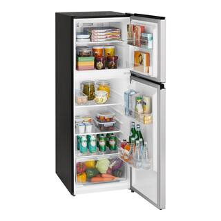 Vissani 10.1 cu. ft. Top Freezer Refrigerator in Stainless Steel Look MDTF10SS