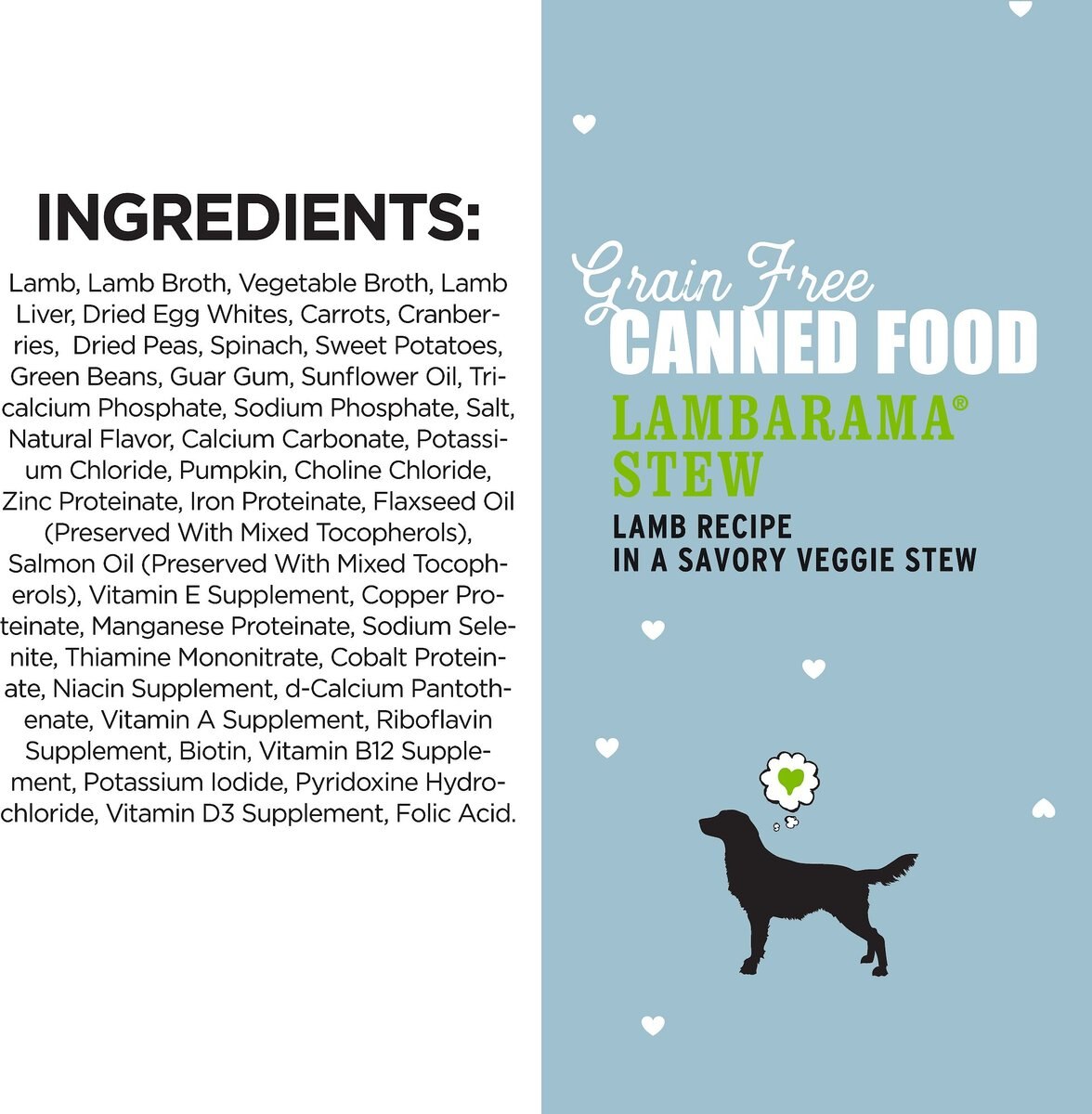 I and Love and You Lambarama Stew Grain-Free Canned Dog Food