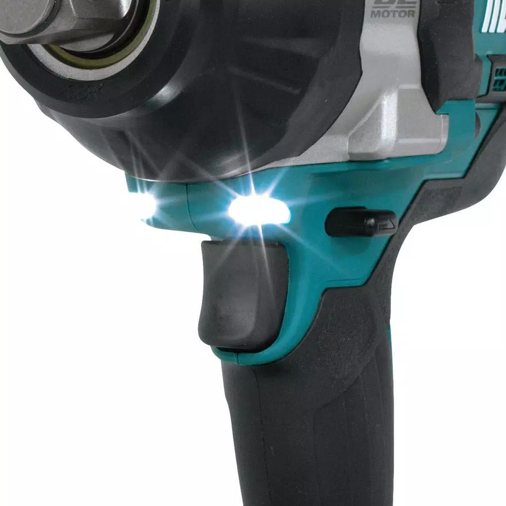 Makita 18-Volt LXT Lithium-Ion Brushless Cordless High Torque 1/2 in. Sq. Drive Utility Impact Wrench (Tool Only) and#8211; XDC Depot