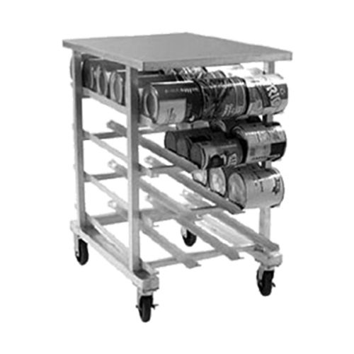 Eagle Group OCR-10-4A Panco Can Rack， half size， mobile design