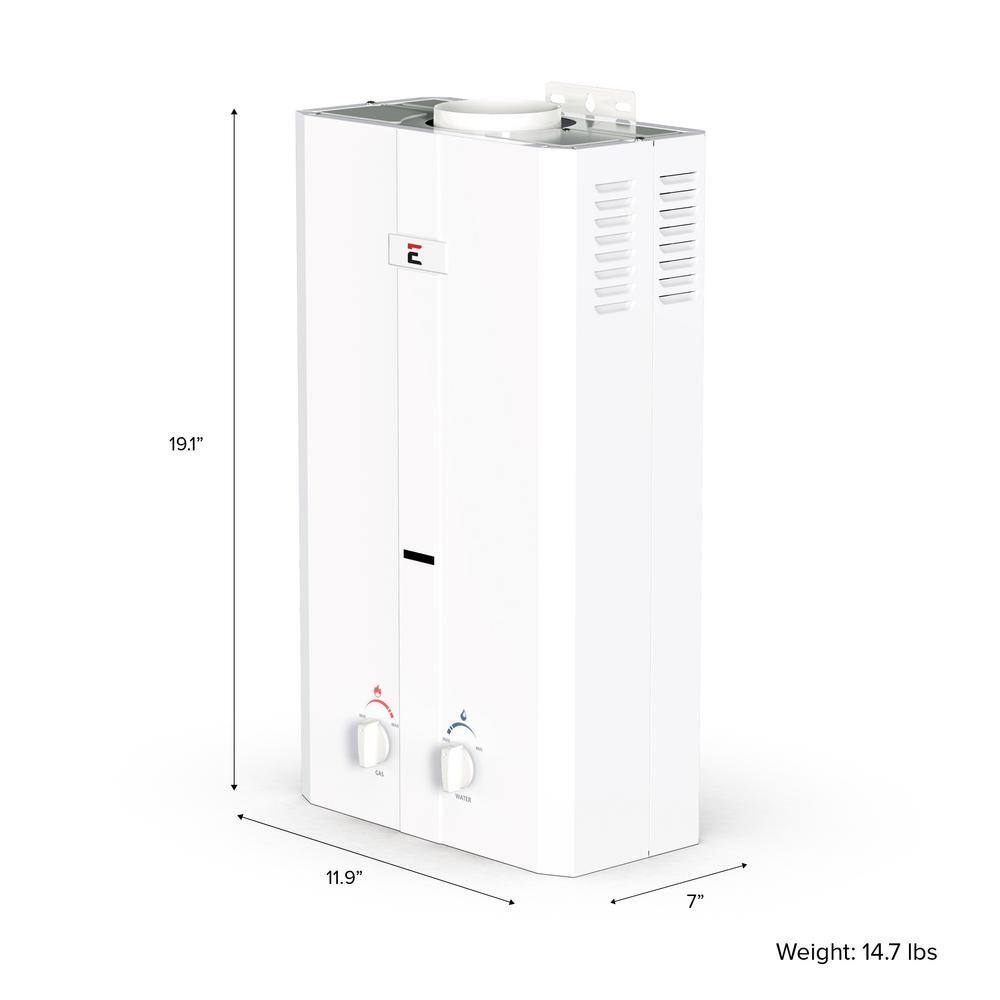 Eccotemp L10 3.0 GPM Portable Outdoor Tankless Water Heater w Shower Set L10-SET