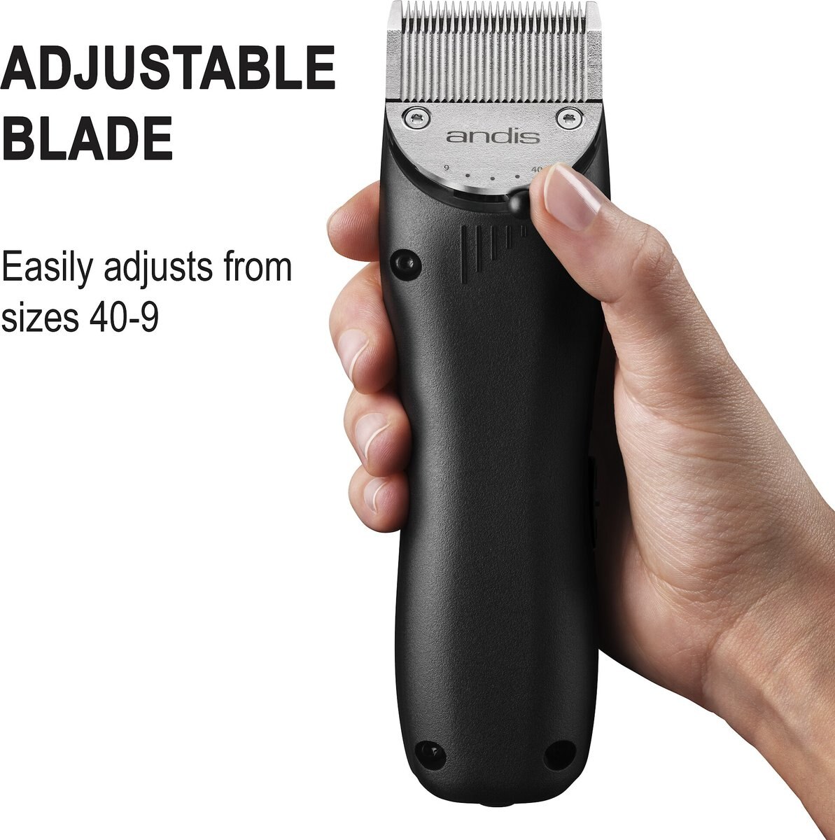 Andis Pulse Li 5 Adjustable Blade Clipper， Turquoise