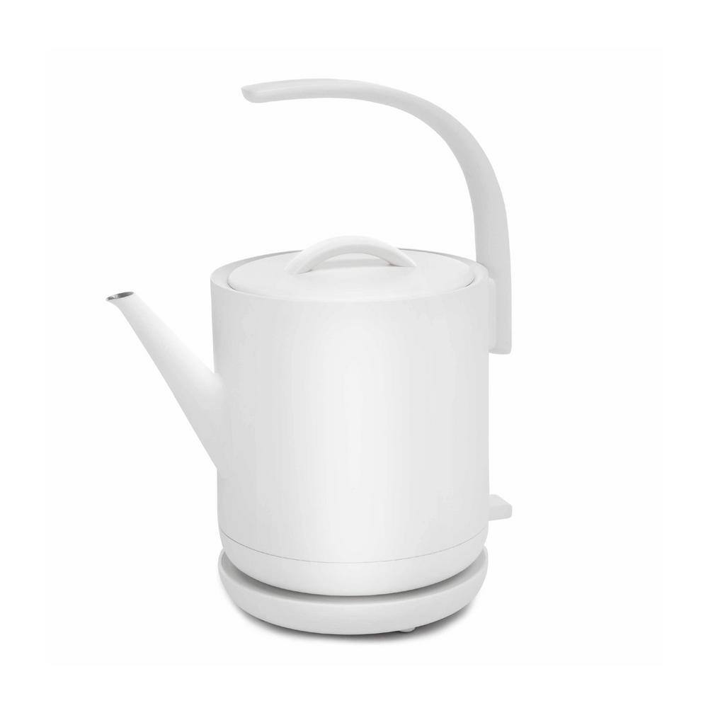 CHEFWAVE Matte White Electric Lightweight Pour-Over Kettle for Coffee And Tea [Number of cups-3] CW-EK-W