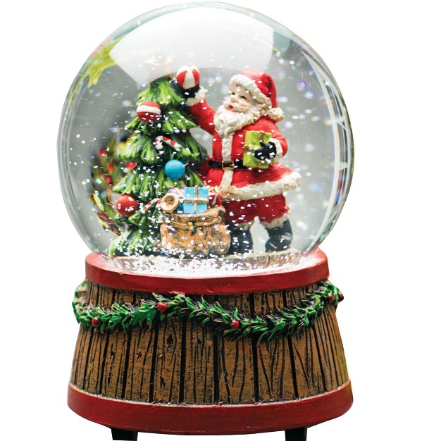 Sullivans Santa Tree Music Waterglobe 5 quot h Multicolored