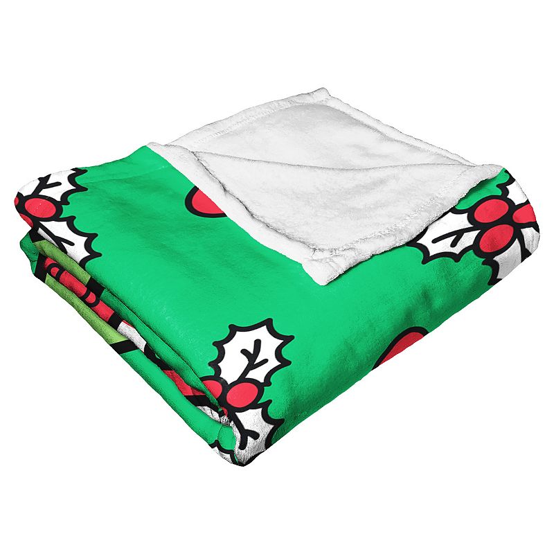 Hello Kitty， Good Or Bad Silk Touch Throw Blanket