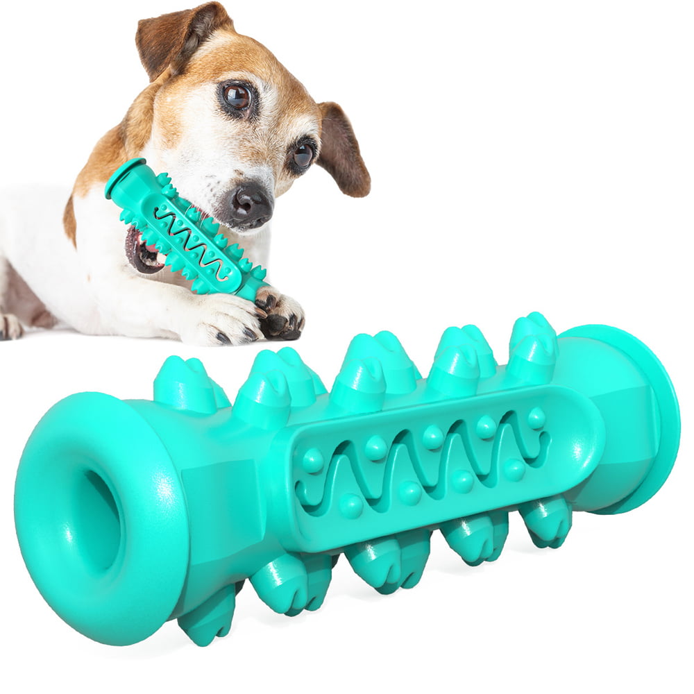 Meidong Dog Chew Toys Toothbrush Dog Toys for Aggressive Chewers Large Breed Doggy Brushing Stick Extremely Durable for 25-70 LBS Medium Large Dogs