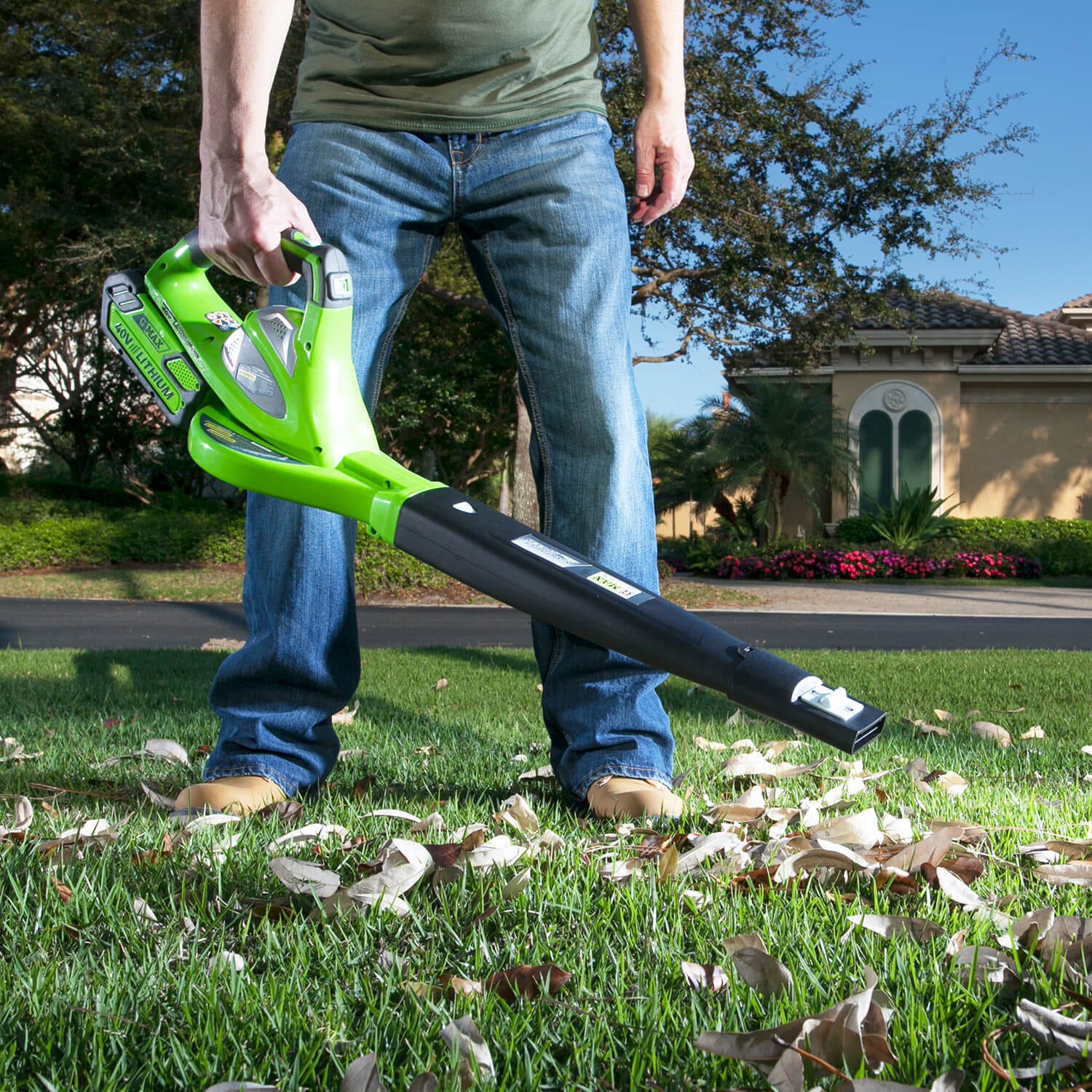 Greenworks 40V Cordless Leaf Blower Sweeper (Tool Only)