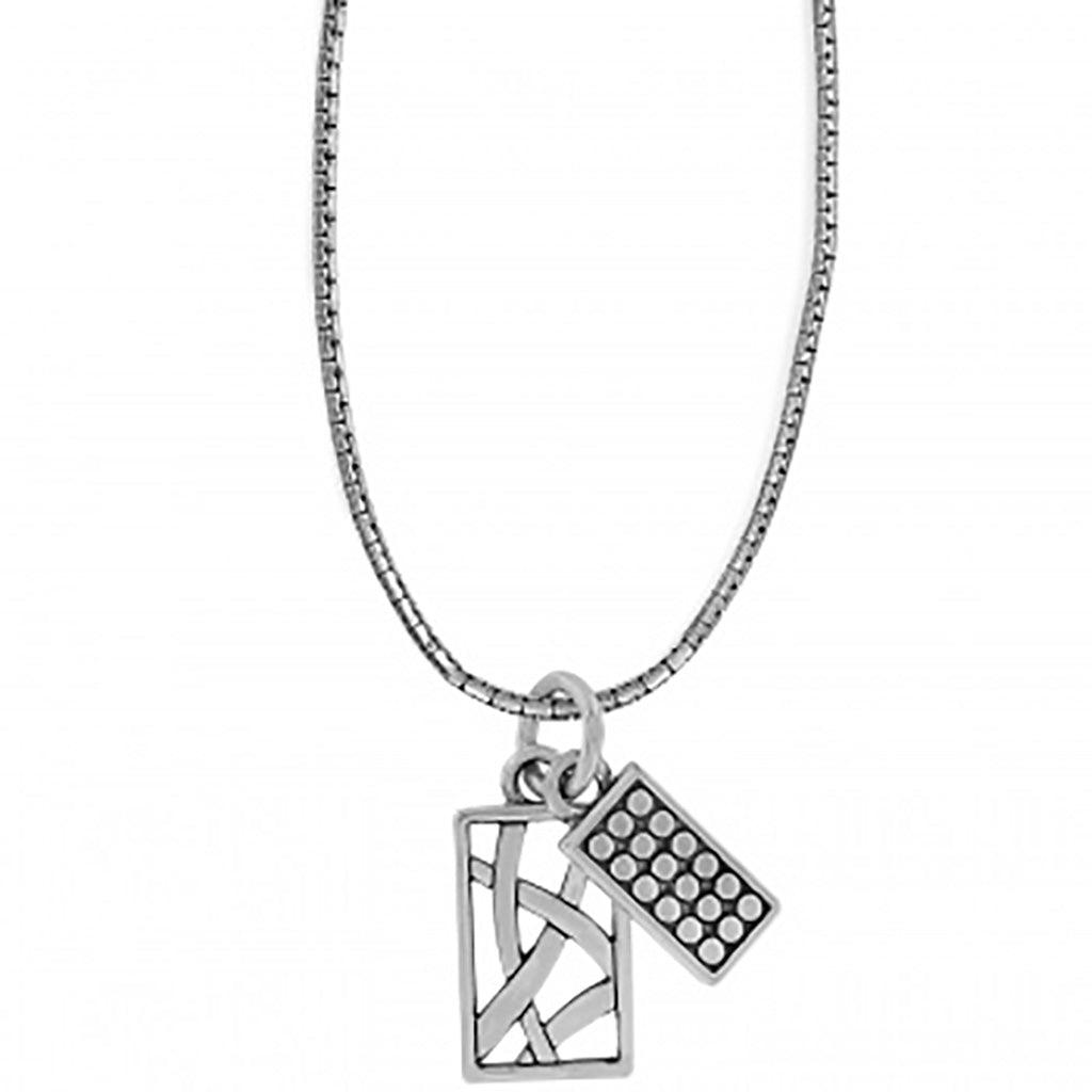 Brighton  Meridian Zenith Charm Necklace in Silver