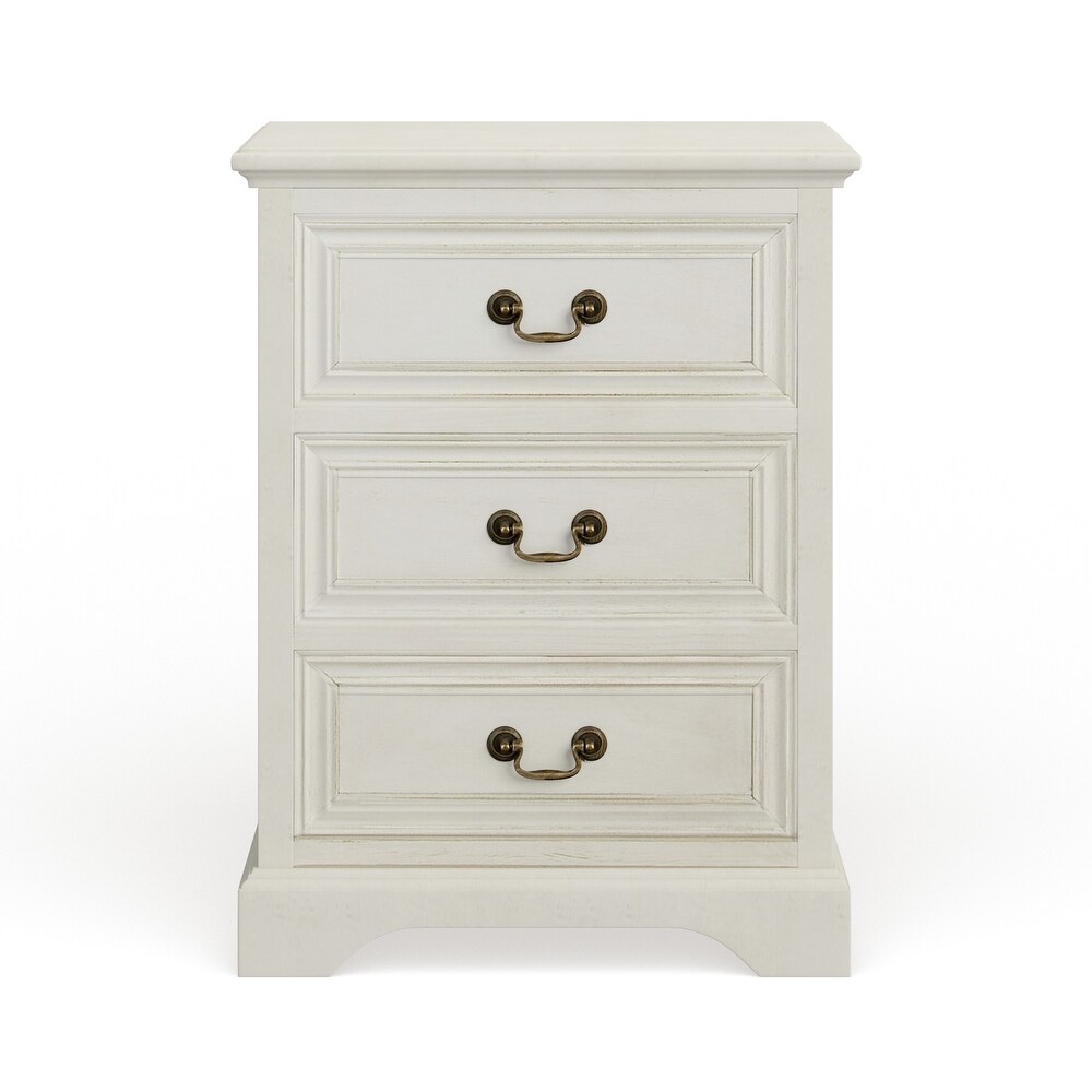 Cream Wood Traditional Cabinet 25 x 17 x 14   17 x 14 x 25