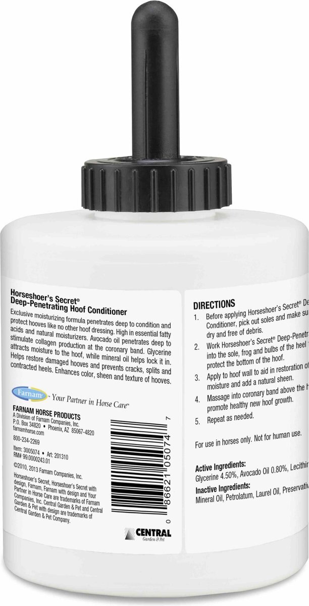 Farnam Horseshoer's Secret Horse Hoof Care Hoof Conditioner