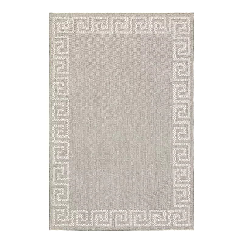 StyleHaven Porter Tribal Border Indoor Outdoor Area Rug