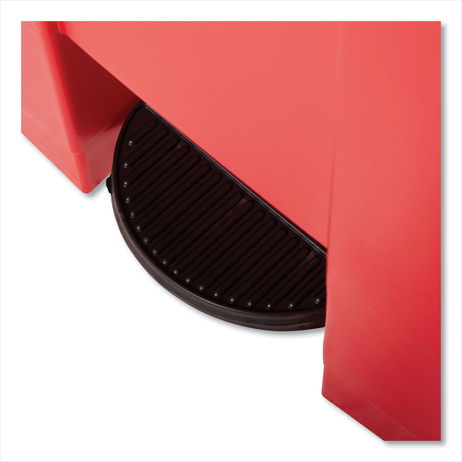 Indoor Utility Step-On Waste Container by Rubbermaidandreg; Commercial RCP614500RED