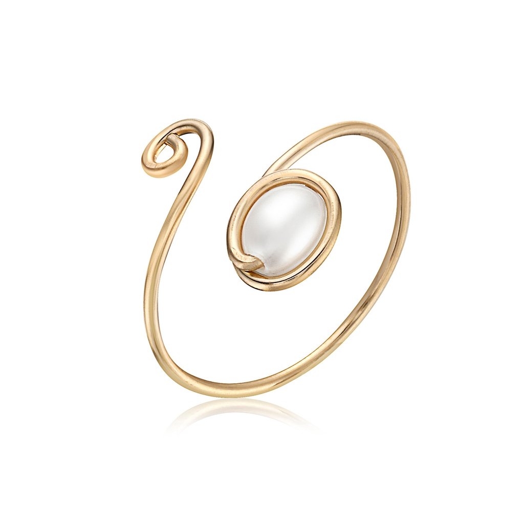 Ronaldo Jewelry  Pearl of My Heart Ring in Gold