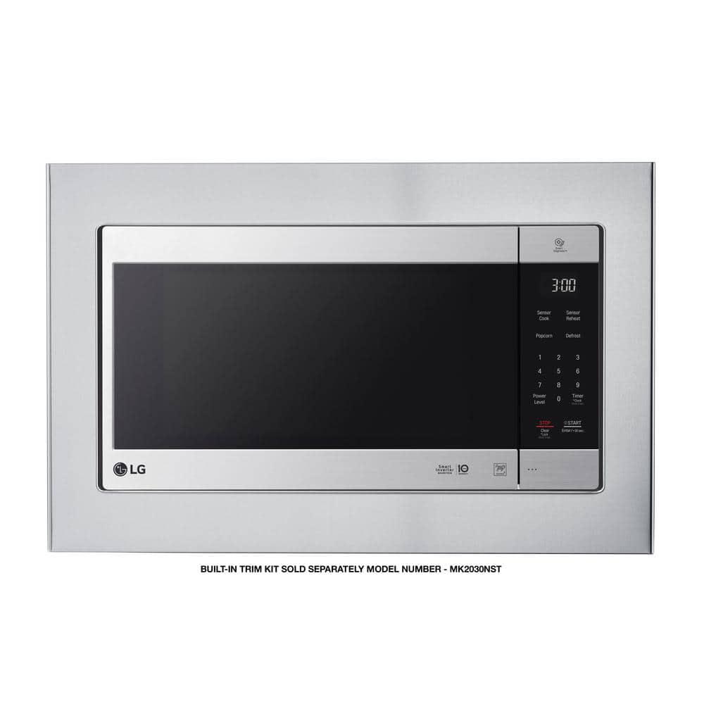 LG NeoChef 24 in Width 20 cuft Stainless Steel 1200Watt Countertop Microwave