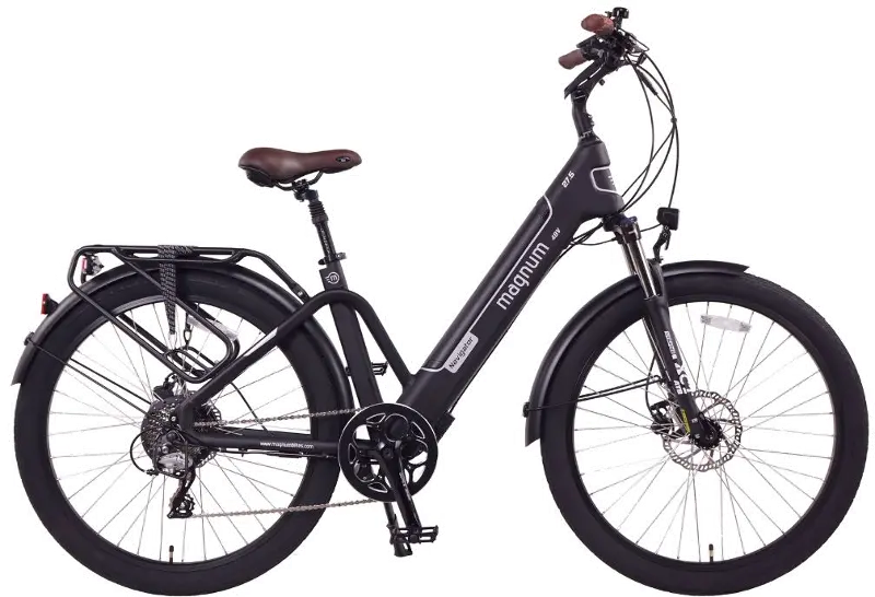 Magnum Navigator X Electric Bike - Black/Silver