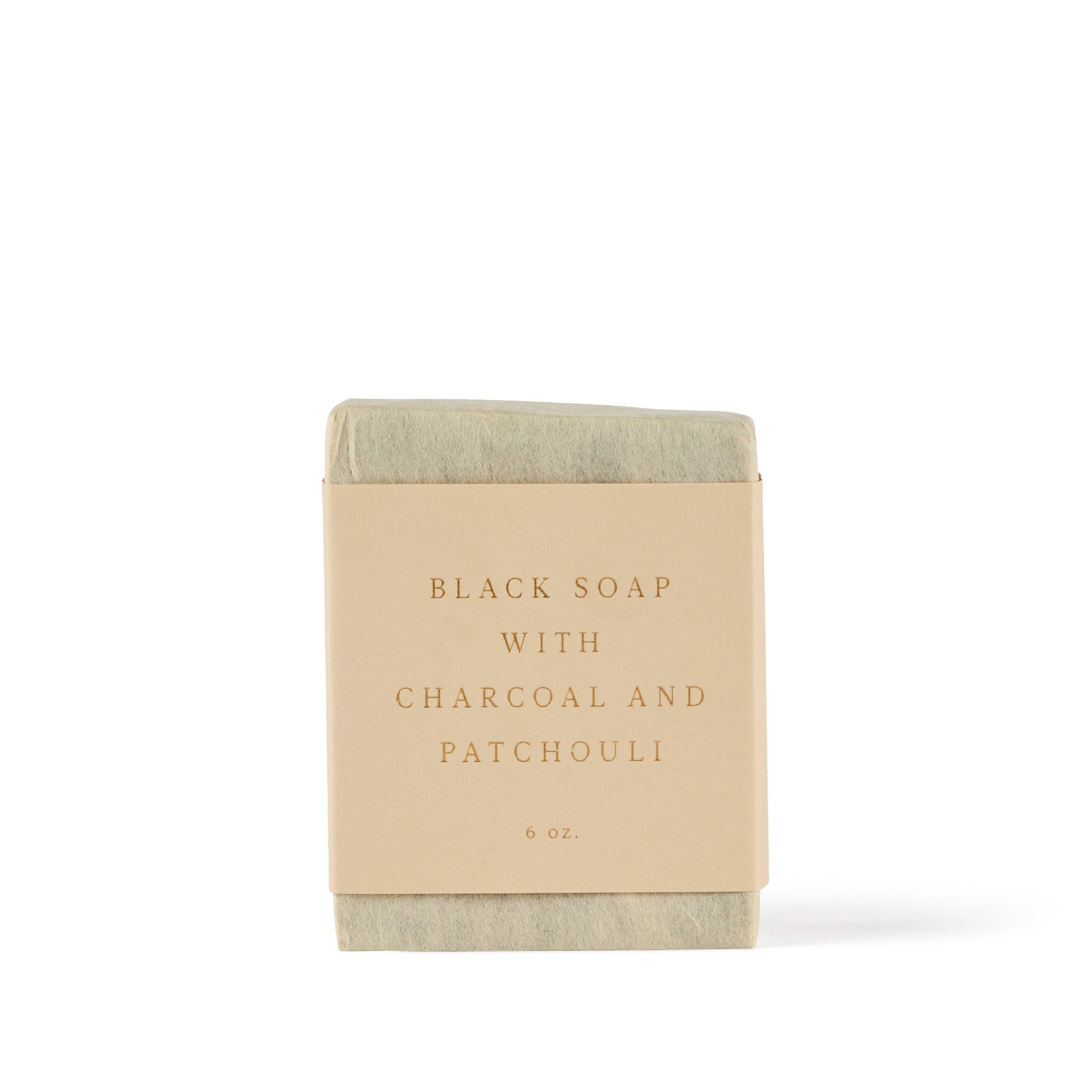 Black Soap with Charcoal and Patchouli