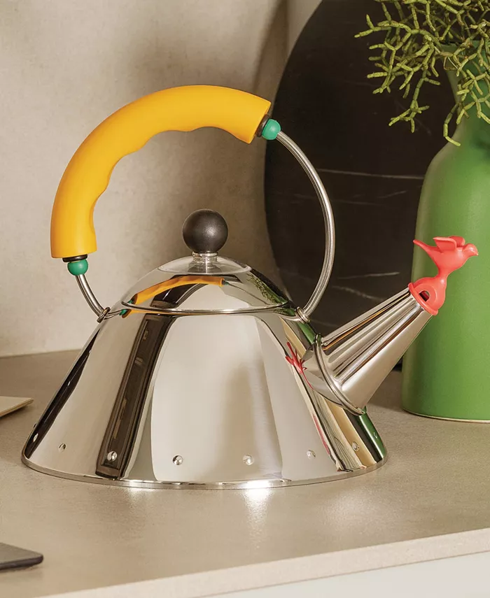 Alessi 1 Quart Tea Kettle by Michael Graves