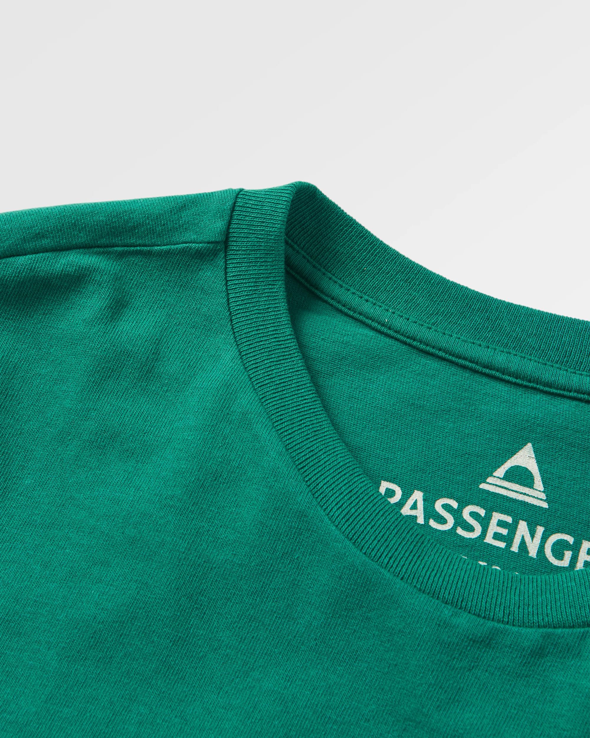 Made To Roam Recycled Cotton T-Shirt - Forest Green