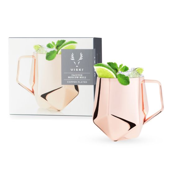 Faceted Moscow Mule Mug