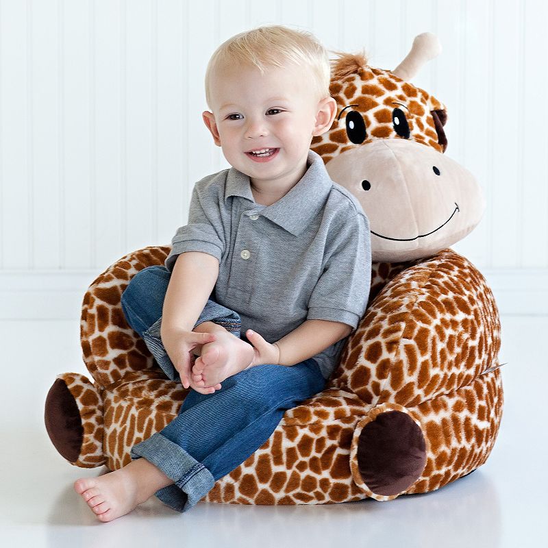 Trend Lab Children's Plush Giraffe Character Chair