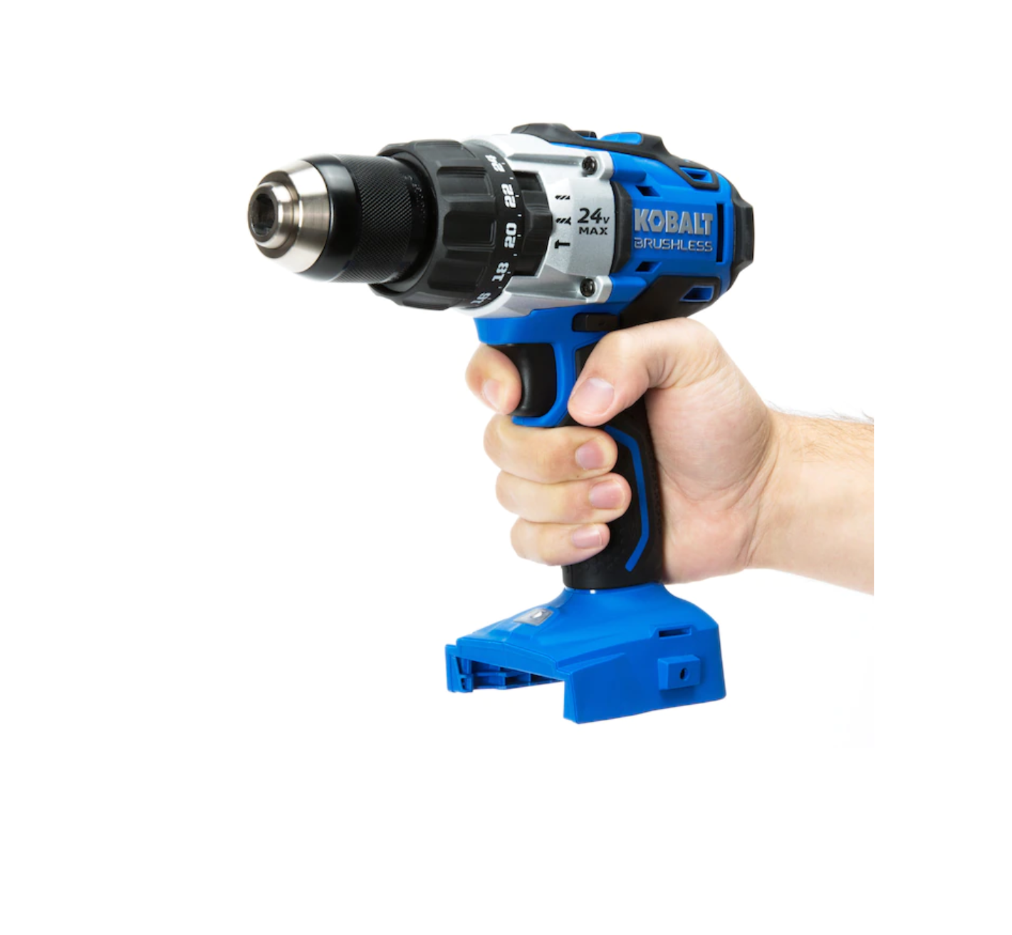 Kobalt KHD 524B-03 1/2-in 24-volt Max Variable Speed Brushless Cordless Hammer Drill (Tool Only)