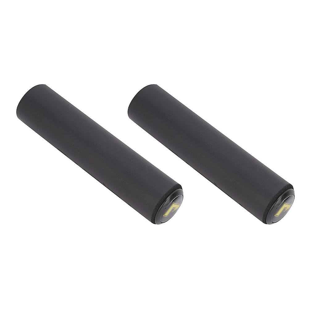 A Pair Silica Gel Shock Absorption Anti-skid Bike Handlebar Cover Bicycle Accessoryblack