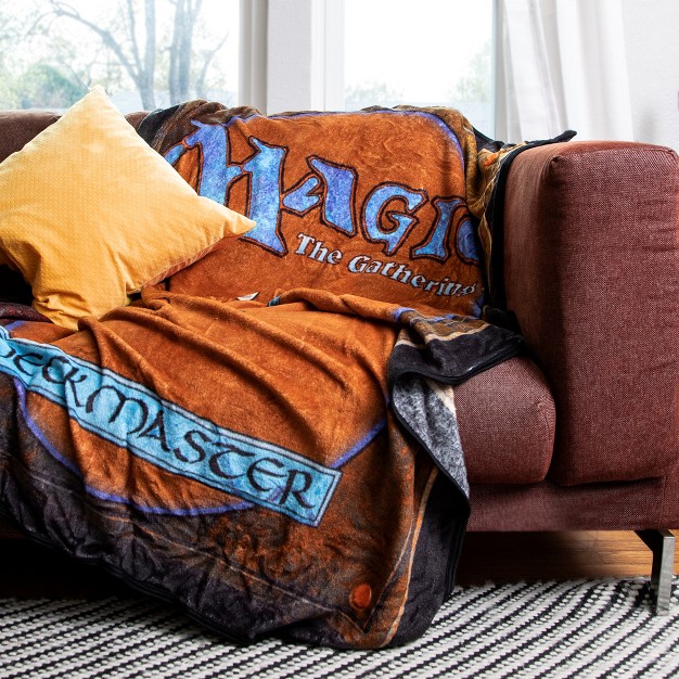 Magic The Gathering Digital Print Throw Blanket