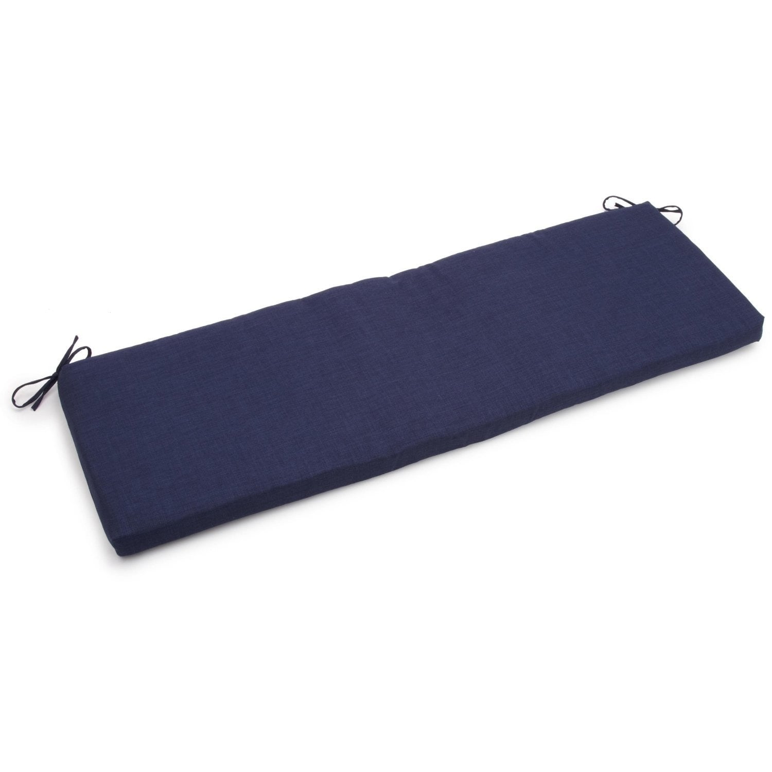 60-inch by 19-inch Spun Polyester Bench Cushion - Azul