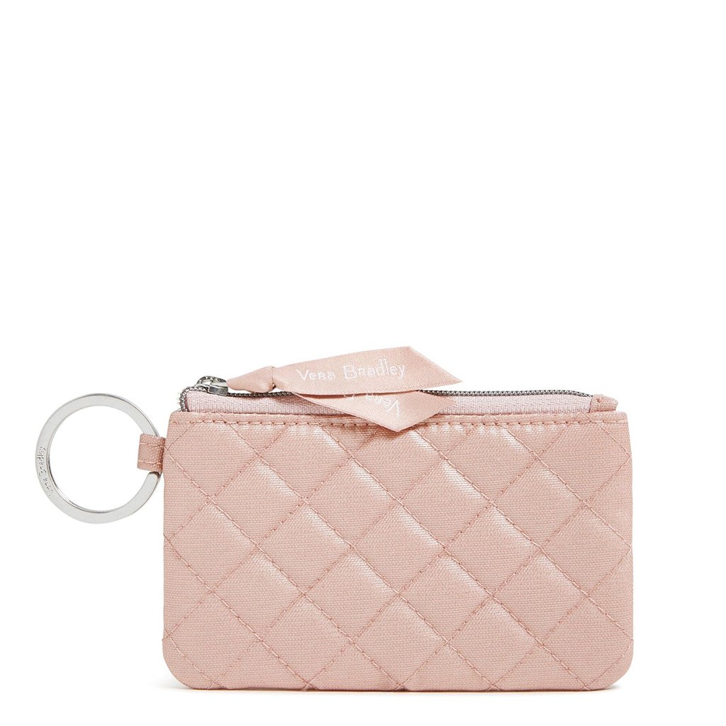 Vera Bradley  Zip ID Case in Rose Quartz