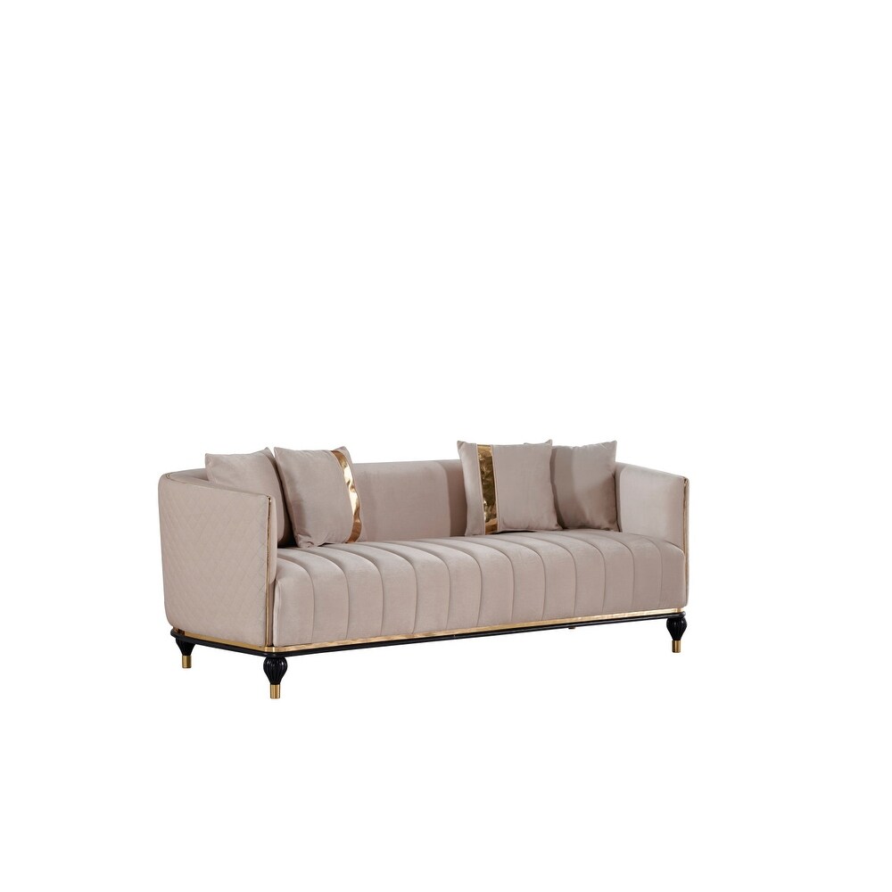 Ados One Sofa One Chair Living Room Set