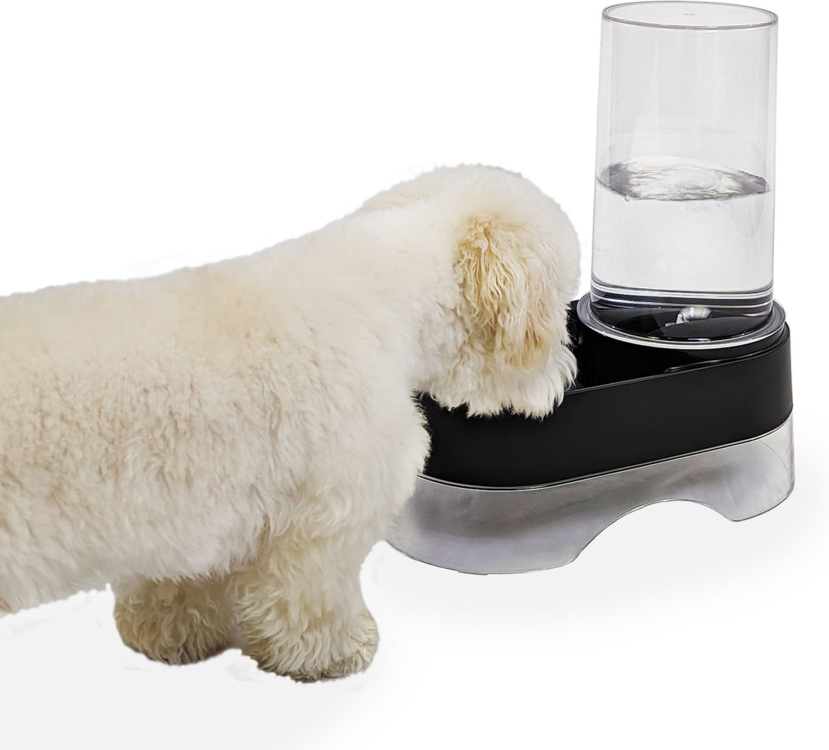 Richell Elevated Gravity Water Dispenser Dog and Cat Bowl