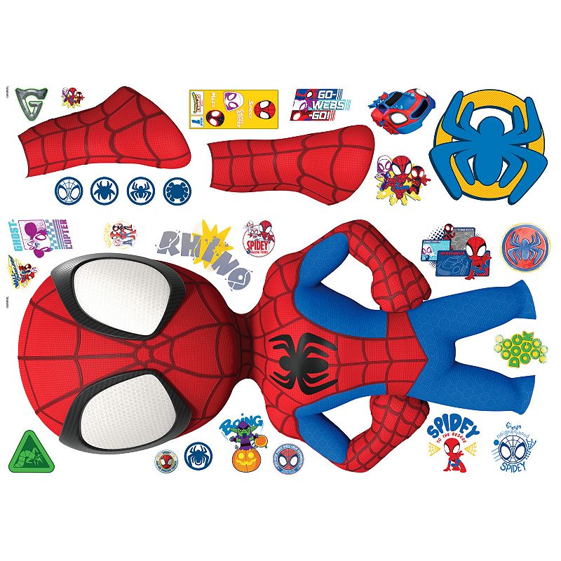 RoomMates Spidey and Friends Peel and Stick Decals