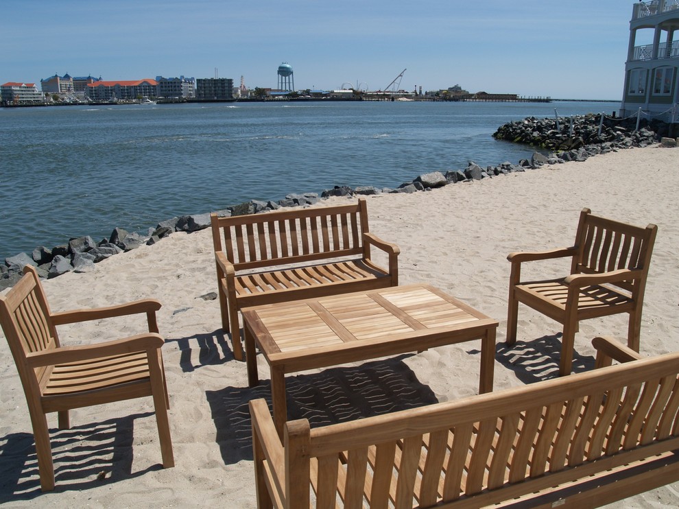 Grade A Teak  Windsor 3 Seater Bench   Craftsman   Outdoor Benches   by Windsor Teak Furniture  Houzz