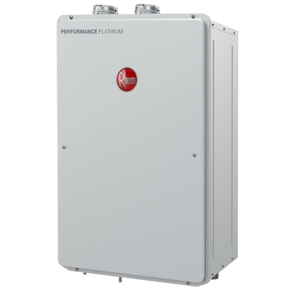 Rheem Performance Platinum 8.4 GPM Liquid Propane High Efficiency Indoor Tankless Water Heater ECOH160DVLP-2