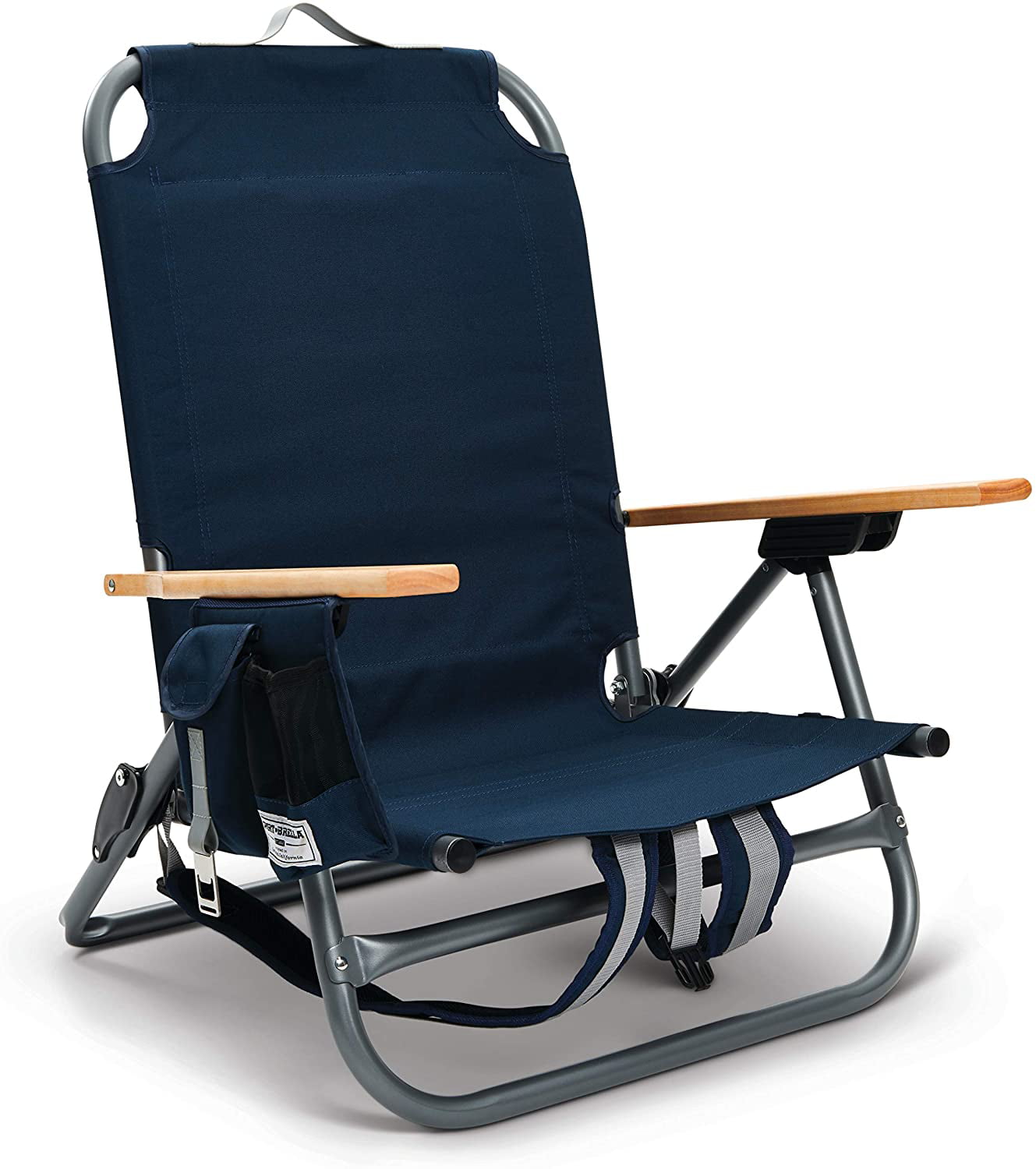 Sport-Brella SunSoul Folding Light-Weight Blue Backpack Beach Chair