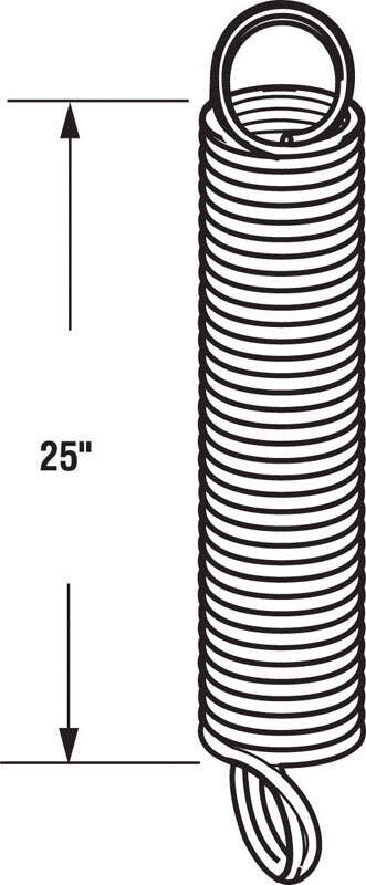 Prime-Line 25 in. L 70 lb Garage Door Extension Spring