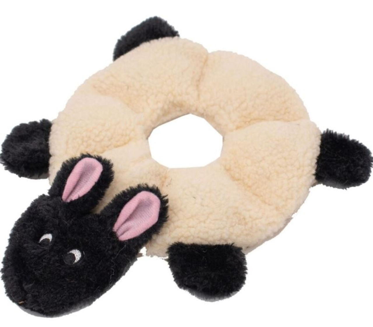 Zippy Paws Loopy Sheep Plush Dog Toy