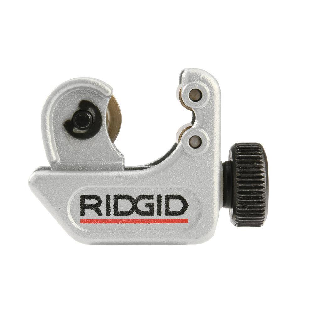 RIDGID 316 in. to 1516 in. 104 Close Quarters Copper Aluminum Brass and Plastic Tubing Cutter Multi-Use Tubing Tool 32985