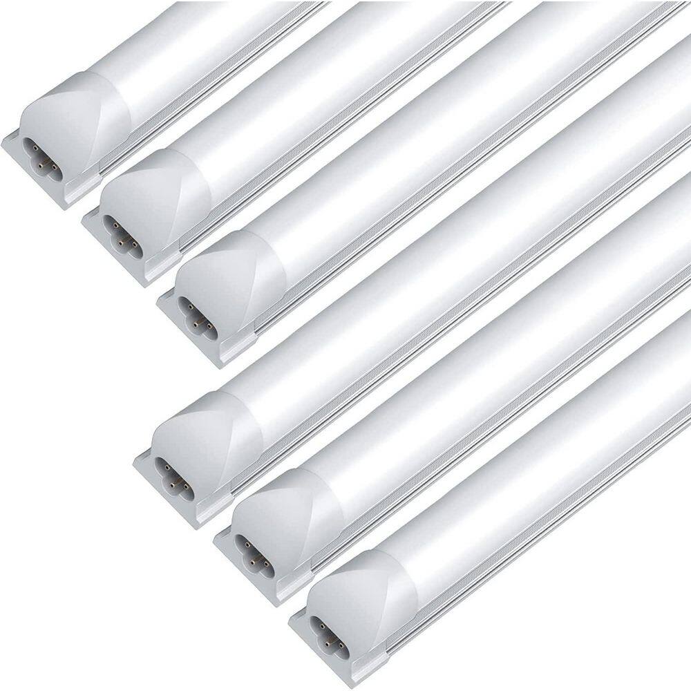 Viribright 210-Watt 96 in. Equivalent Linear T8 Tube LED Tubular Bulb (Frosted) (5000K) (10-Pack) 519020