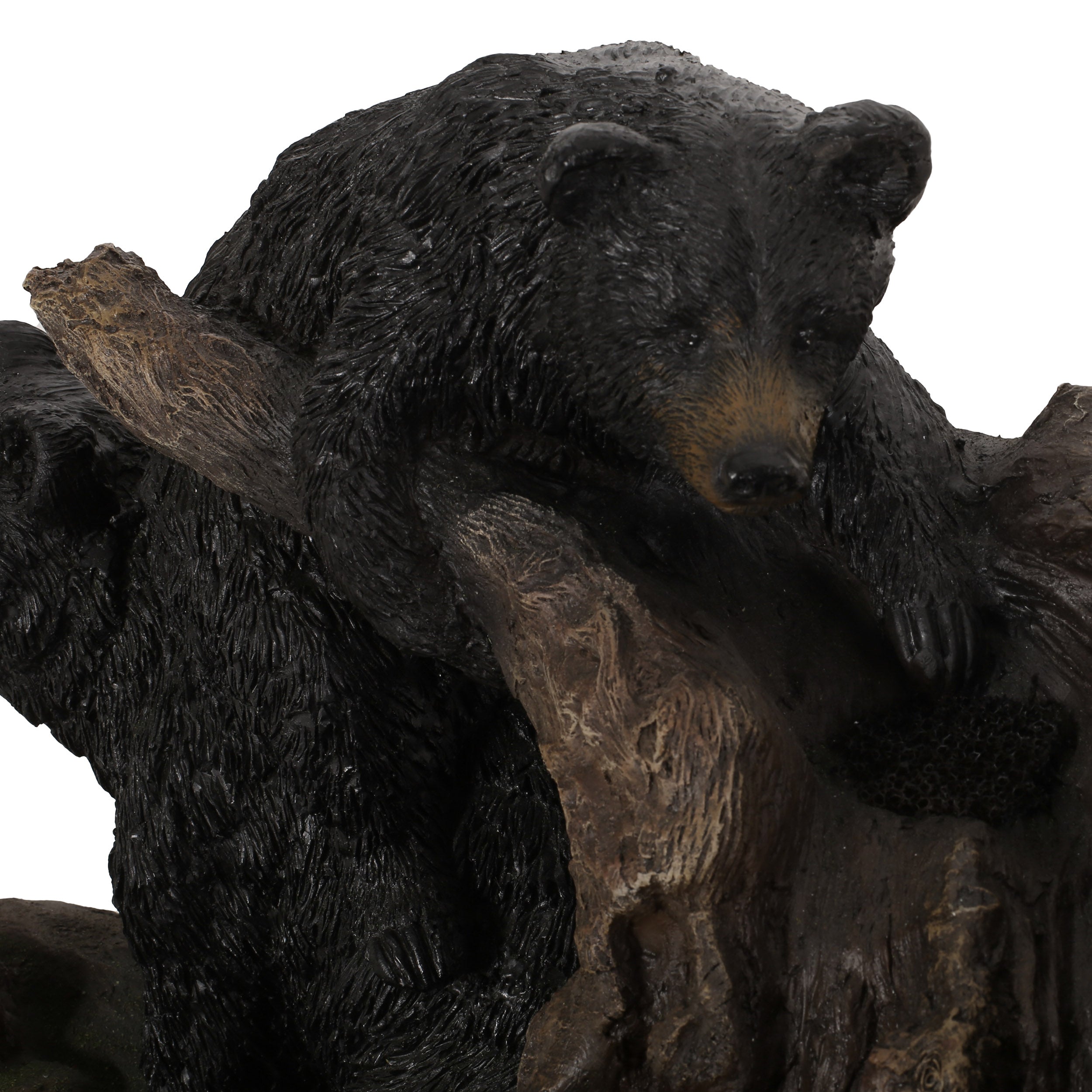 Bowery Datona Outdoor Bears on a Log Fountain