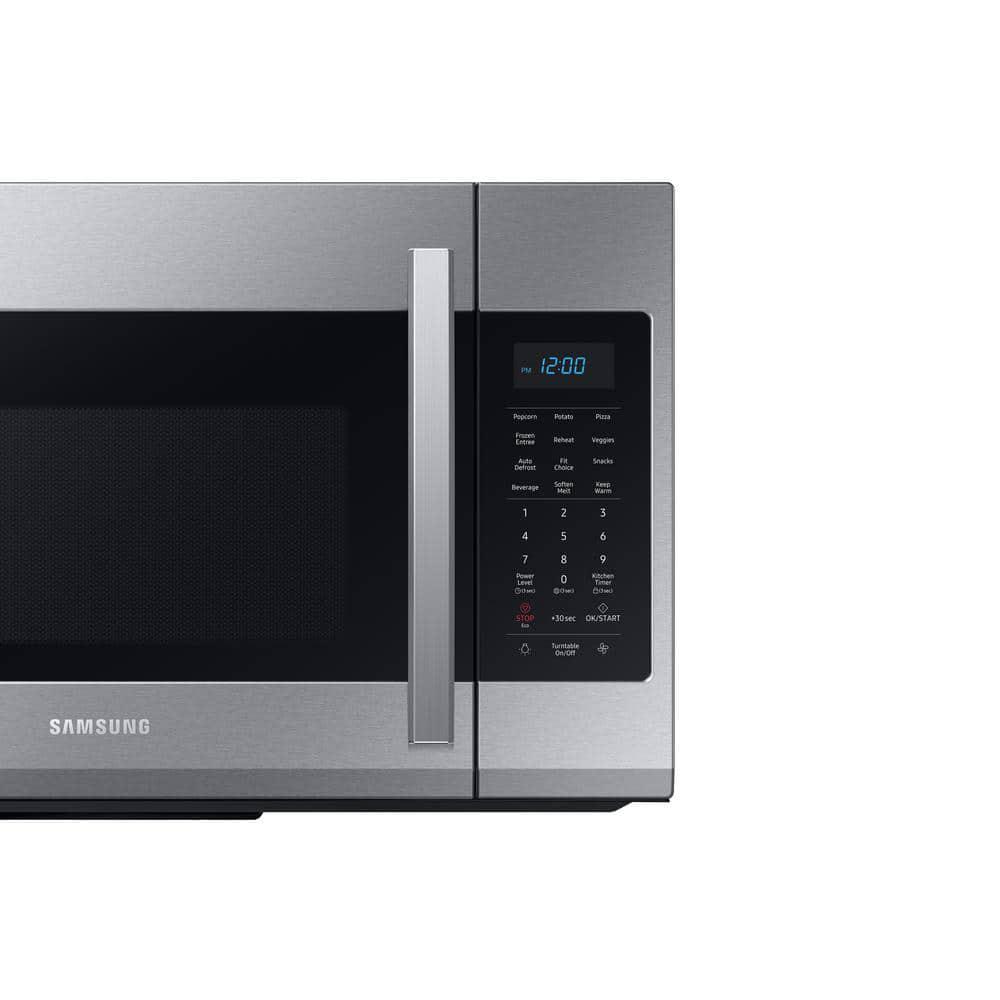  30 in 19 cu ft OvertheRange Microwave in Fingerprint Resistant Stainless Steel