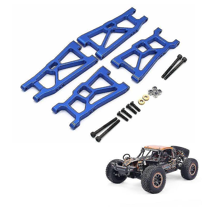 Metal Front And Rear Suspension Arms Set For Zd -10 Dbx10 1/10 Rc Car Upgrades Parts Accessories，bl